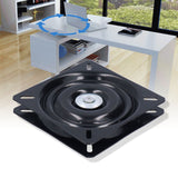Turntable Bearing 360 Degree Rotation Strong Bearing Capacity Easily Use Install Stool Plate Base for Bar Home Office