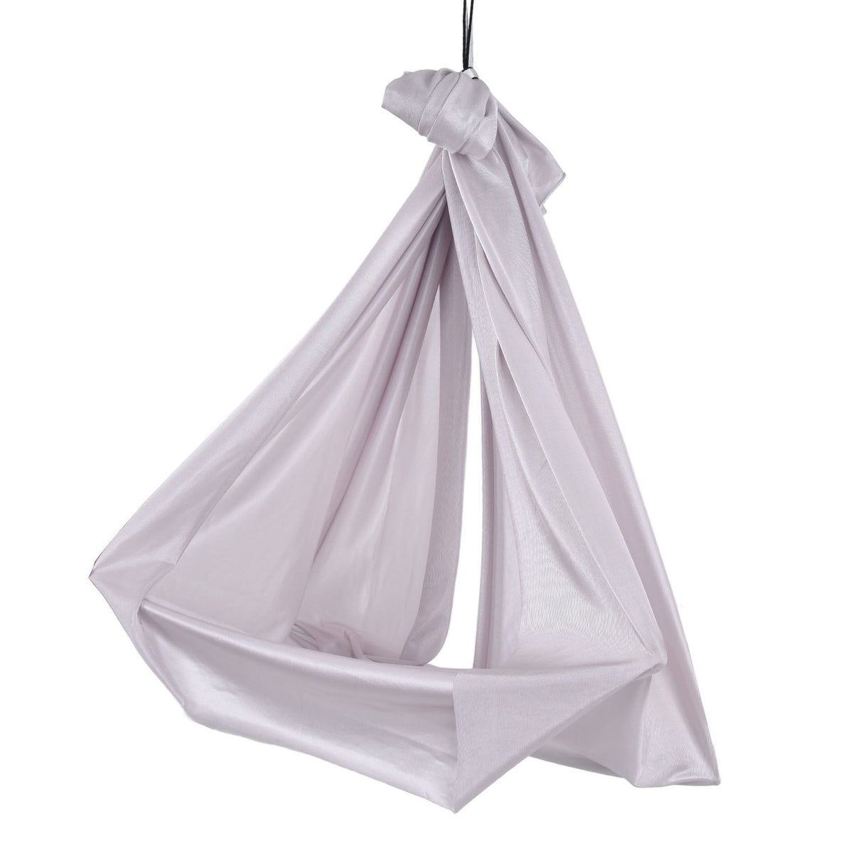 Aerial Yoga Hammock 1 X 2.8m Safe Breathable Relieve Pain Children's Elastic Hammock for Yoga Children UseGrey