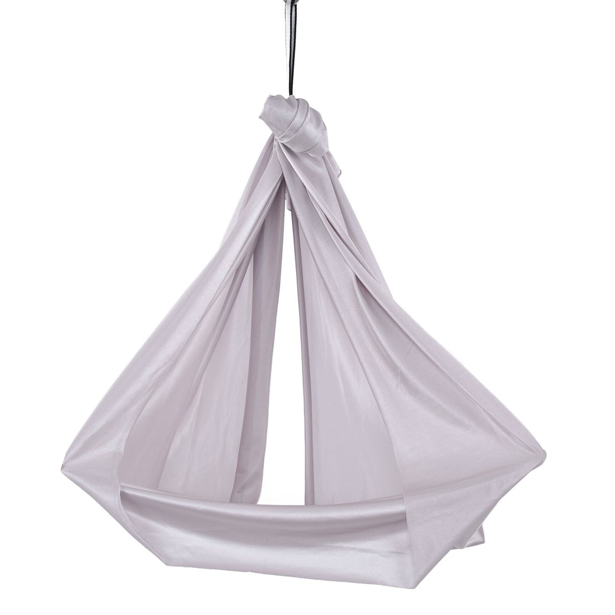 Aerial Yoga Hammock 1 X 2.8m Safe Breathable Relieve Pain Children's Elastic Hammock for Yoga Children UseGrey