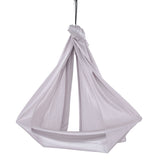 Aerial Yoga Hammock 1 X 2.8m Safe Breathable Relieve Pain Children's Elastic Hammock for Yoga Children UseGrey