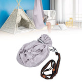 Aerial Yoga Hammock 1 X 2.8m Safe Breathable Relieve Pain Children's Elastic Hammock for Yoga Children UseGrey - Extra Image