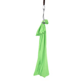 Aerial Yoga Hammock 1 X 2.8m Safe Breathable Relieve Pain Children's Elastic Hammock for Yoga Children UseGreen - Rear View