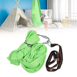 Aerial Yoga Hammock 1 X 2.8m Safe Breathable Relieve Pain Children's Elastic Hammock for Yoga Children UseGreen