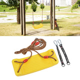 Children Swing Seat with Rope Wear Resistance Outdoor Garden Games for Kids Boys Girls