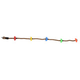 194cm Disc Swing Rope Plastic Multicolor Platforms for Children Balconies Courtyards Outdoor