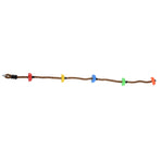 194cm Disc Swing Rope Plastic Multicolor Platforms for Children Balconies Courtyards Outdoor