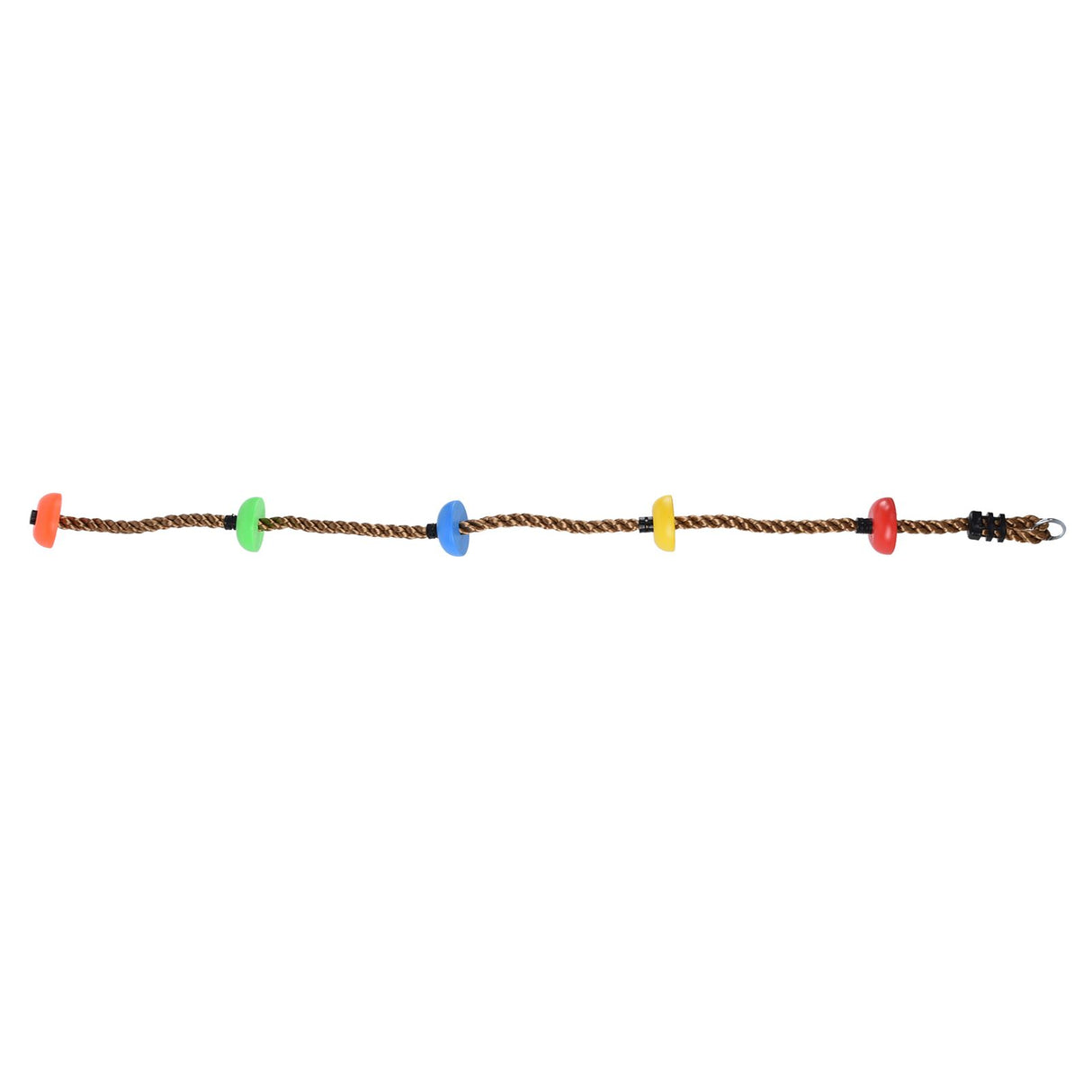 194cm Disc Swing Rope Plastic Multicolor Platforms for Children Balconies Courtyards Outdoor