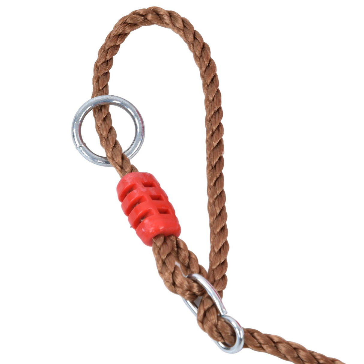 Inflatable Ball Swing Seat 29cm/11.4in Red Small with Hanging Rope Chain for Indoor Outdoor Garden