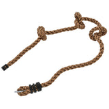 Kids Climbing Rope High Toughness 3 Knots Safe Hanging Tree Swing Rope for Balcony Garden - Front View