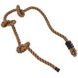 Kids Climbing Rope High Toughness 3 Knots Safe Hanging Tree Swing Rope for Balcony Garden - Side View