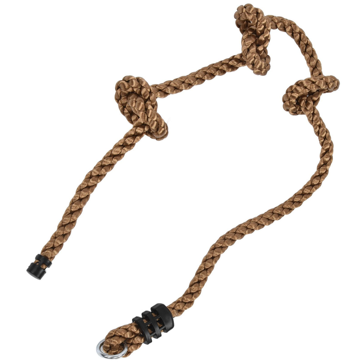 Kids Climbing Rope High Toughness 3 Knots Safe Hanging Tree Swing Rope for Balcony Garden