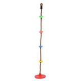 Disc Swing Seat Climbing Rope Colorful High Strength for Kids Children Indoors Outdoors