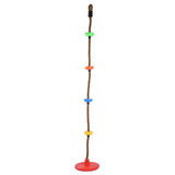 Disc Swing Seat Climbing Rope Colorful High Strength for Kids Children Indoors Outdoors