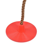 Disc Swing Seat Climbing Rope Colorful High Strength for Kids Children Indoors Outdoors
