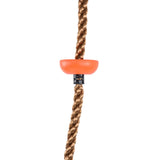 Disc Swing Seat Climbing Rope Colorful High Strength for Kids Children Indoors Outdoors
