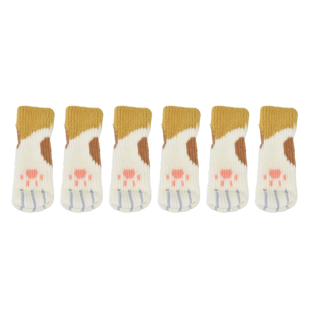 20pcs Furniture Leg Covers High Elastic Knitted Chair Leg Floor Protectors for Moving Easily and Reduce Noise