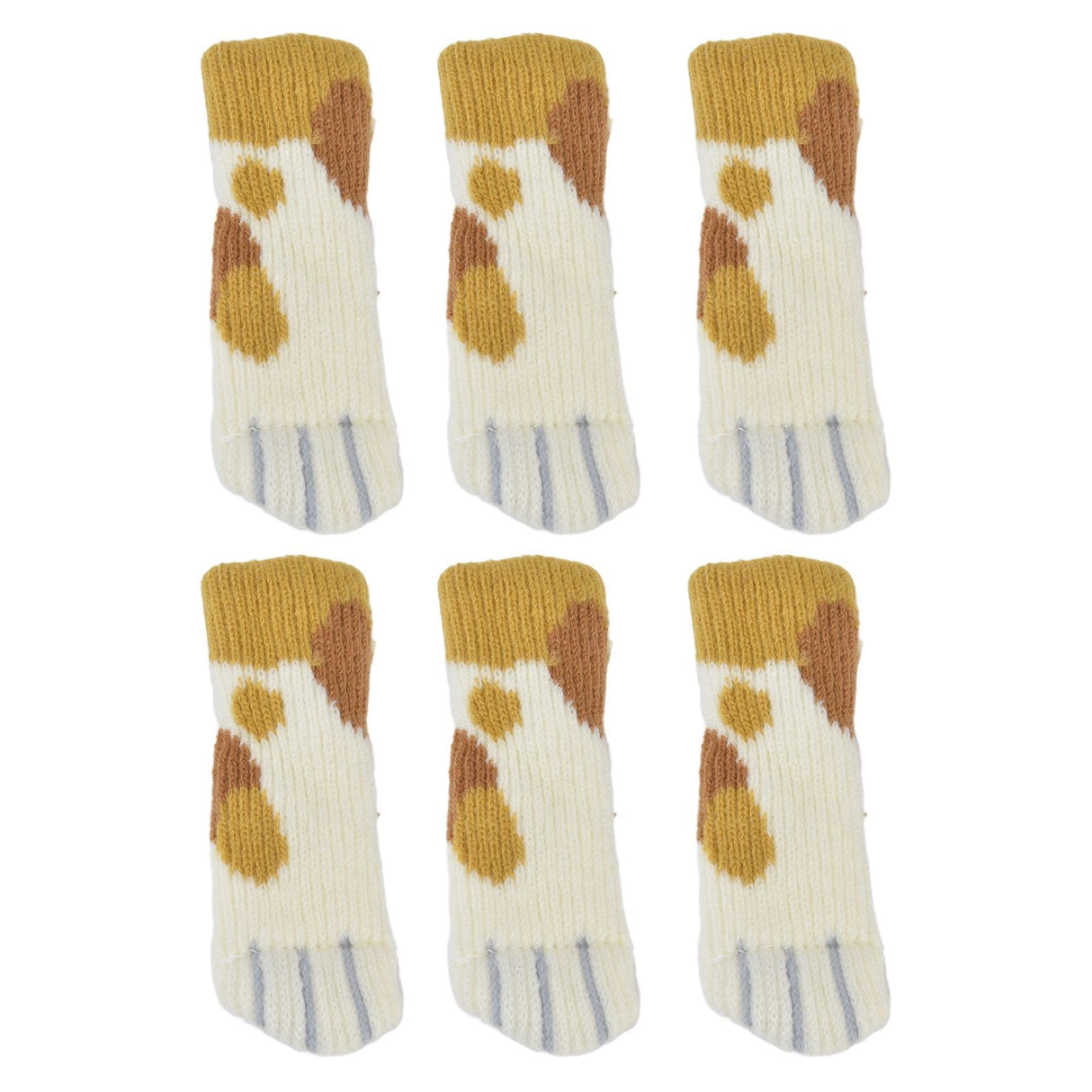 20pcs Furniture Leg Covers High Elastic Knitted Chair Leg Floor Protectors for Moving Easily and Reduce Noise