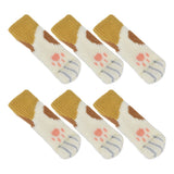 20pcs Furniture Leg Covers High Elastic Knitted Chair Leg Floor Protectors for Moving Easily and Reduce Noise