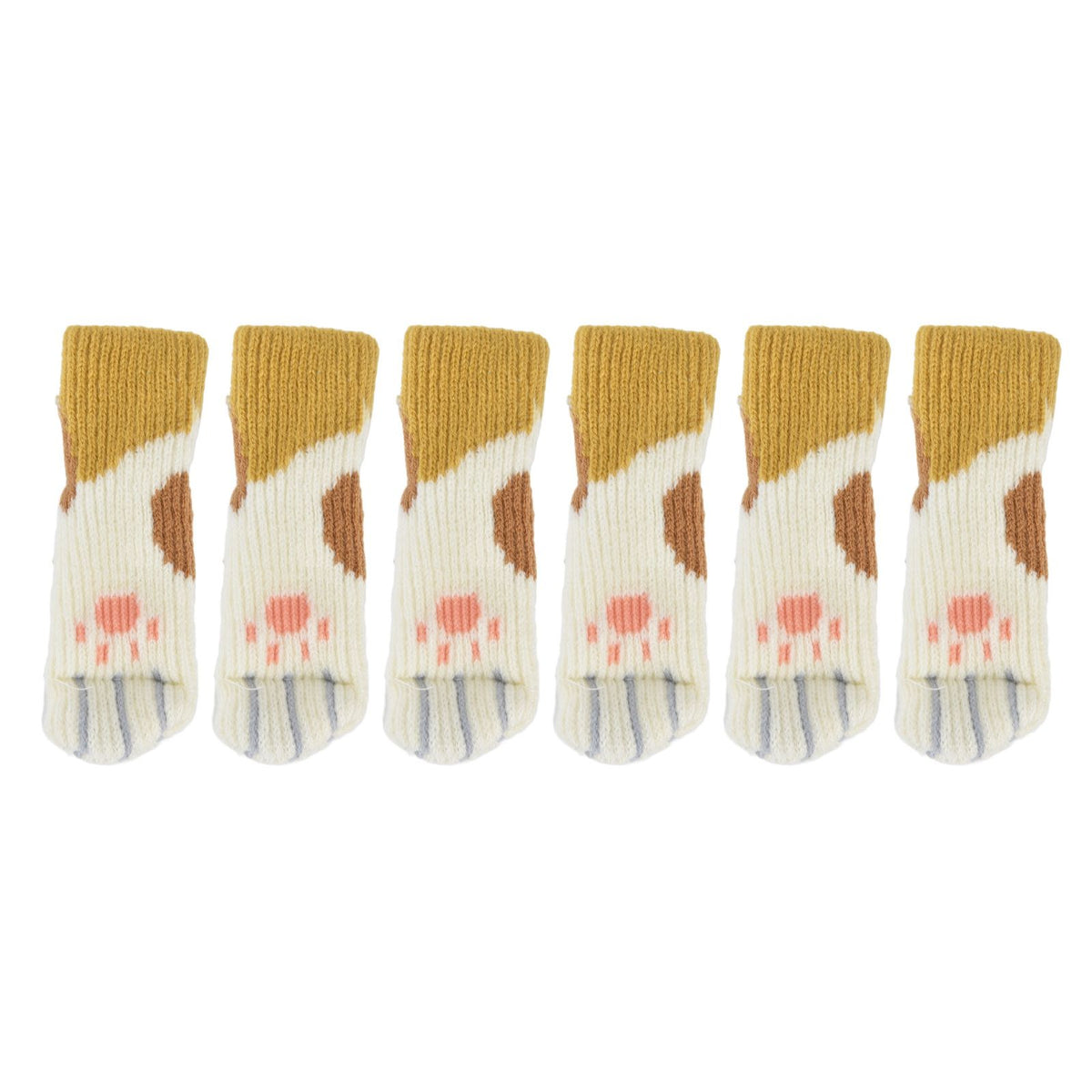 20pcs Furniture Leg Covers High Elastic Knitted Chair Leg Floor Protectors for Moving Easily and Reduce Noise