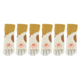 20pcs Furniture Leg Covers High Elastic Knitted Chair Leg Floor Protectors for Moving Easily and Reduce Noise