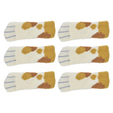 20pcs Furniture Leg Covers High Elastic Knitted Chair Leg Floor Protectors for Moving Easily and Reduce Noise