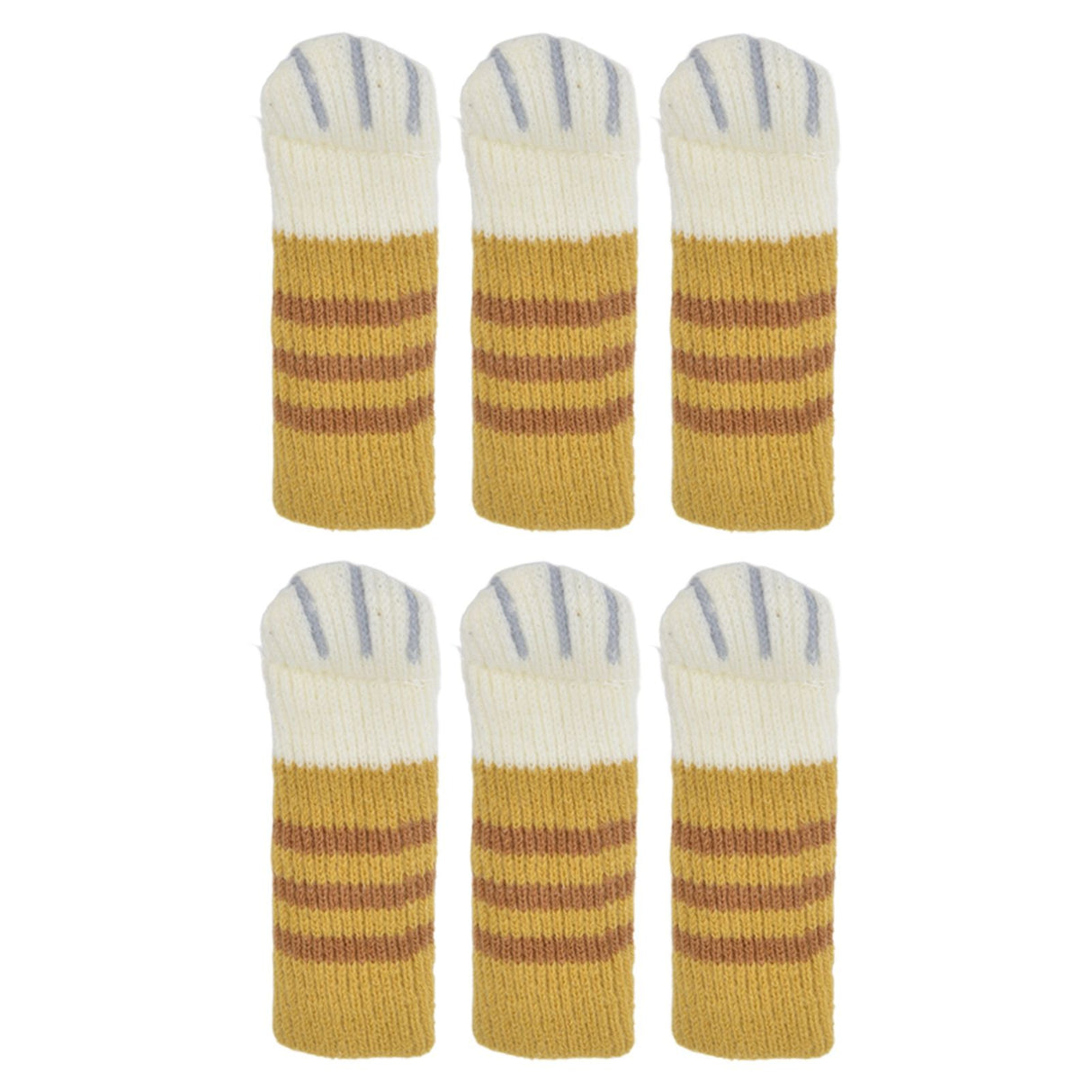 20pcs Furniture Leg Covers High Elastic Knitted Chair Leg Floor Protectors for Moving Easily and Reduce Noise