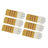 20pcs Furniture Leg Covers High Elastic Knitted Chair Leg Floor Protectors for Moving Easily and Reduce Noise
