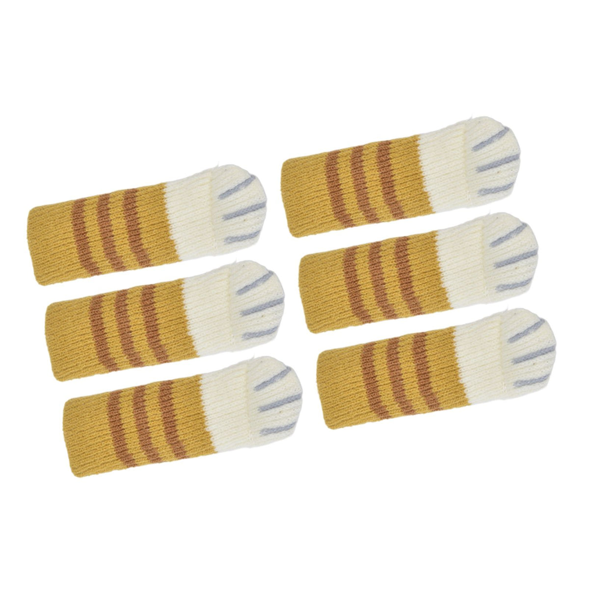 20pcs Furniture Leg Covers High Elastic Knitted Chair Leg Floor Protectors for Moving Easily and Reduce Noise