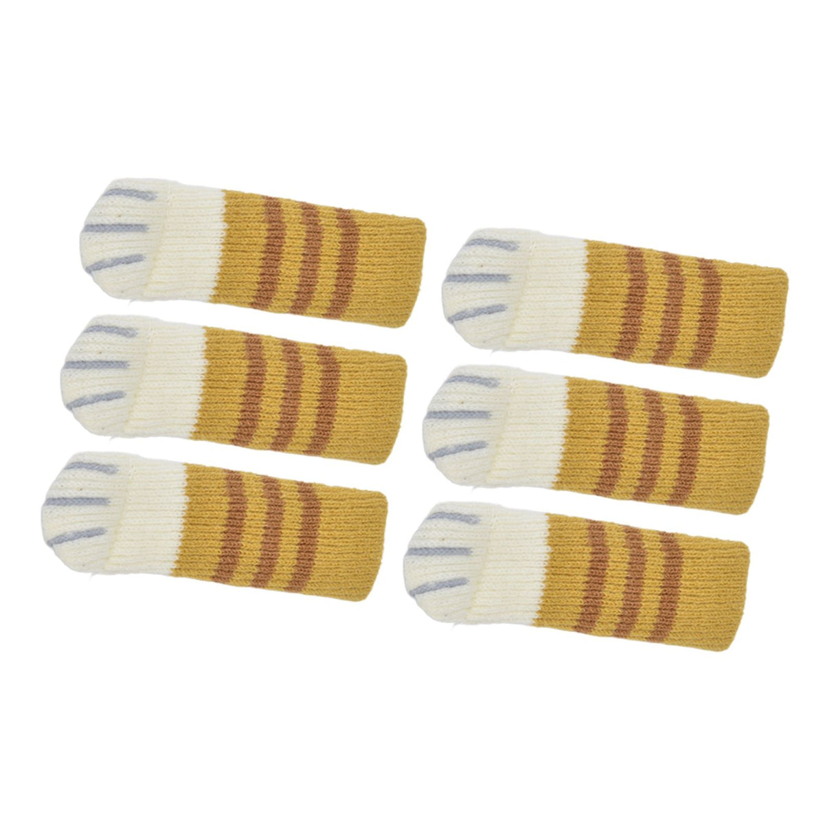 20pcs Furniture Leg Covers High Elastic Knitted Chair Leg Floor Protectors for Moving Easily and Reduce Noise