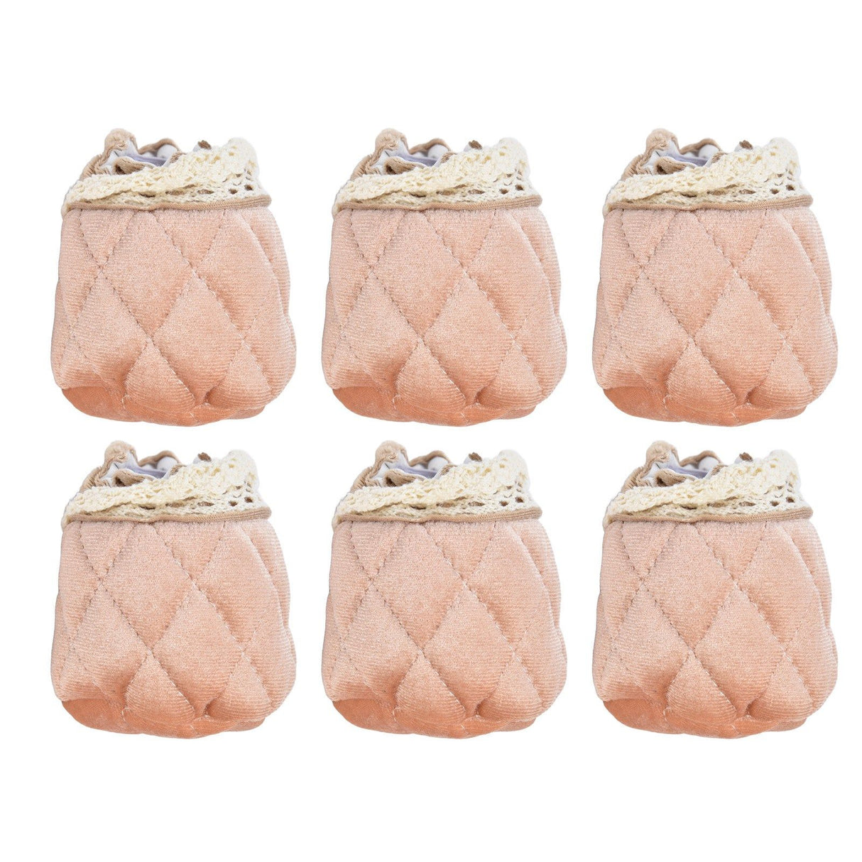 20Pcs Furniture Leg Covers Covers Flannel Lace Thickened Chair Legs Floor Protectors Wear Resistant