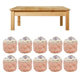20Pcs Furniture Leg Covers Covers Flannel Lace Thickened Chair Legs Floor Protectors Wear Resistant - Extra Image