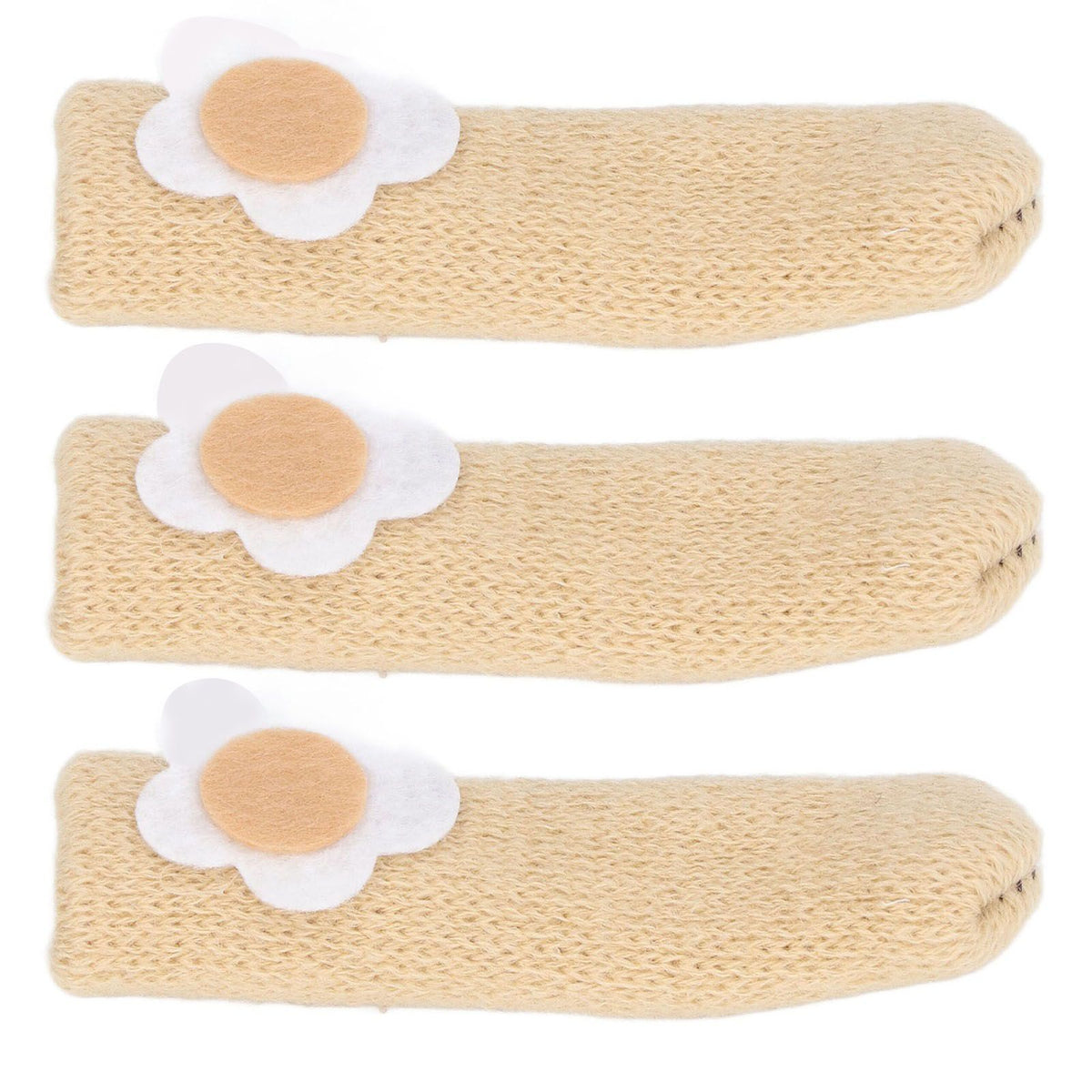 25Pcs Furniture Leg Cover Foot Cover Mat Floor Protector Double Layer Knitted Set Kit