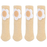 25Pcs Furniture Leg Cover Foot Cover Mat Floor Protector Double Layer Knitted Set Kit - Extra Image