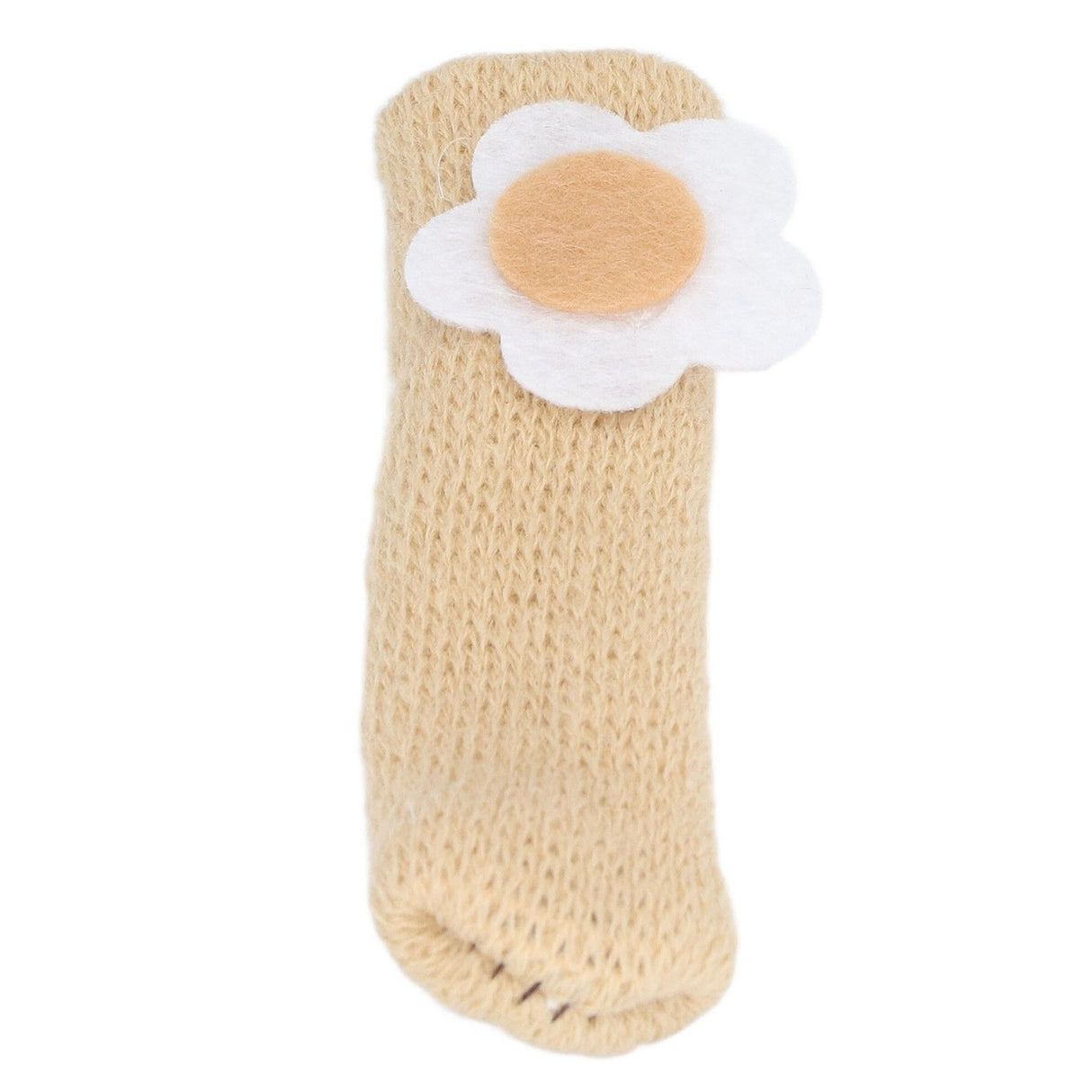 25Pcs Furniture Leg Cover Foot Cover Mat Floor Protector Double Layer Knitted Set Kit