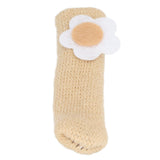25Pcs Furniture Leg Cover Foot Cover Mat Floor Protector Double Layer Knitted Set Kit