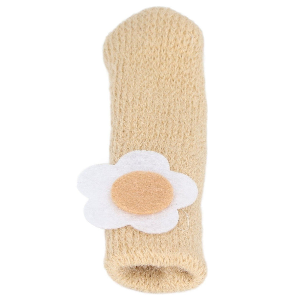25Pcs Furniture Leg Cover Foot Cover Mat Floor Protector Double Layer Knitted Set Kit