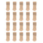 20PCS Chair Leg Covers Acrylic Silicone Double Layer Elastic Furniture Legs Floor Protectors