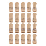 20PCS Chair Leg Covers Acrylic Silicone Double Layer Elastic Furniture Legs Floor Protectors - Front View
