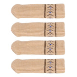 20PCS Chair Leg Covers Acrylic Silicone Double Layer Elastic Furniture Legs Floor Protectors