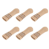 20PCS Chair Leg Covers Acrylic Silicone Double Layer Elastic Furniture Legs Floor Protectors