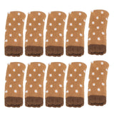 24Pcs Chair Leg Protector 2 Layer Furniture Caps Covers Floor Mute Pads Mats Accessories - Close-Up Angle