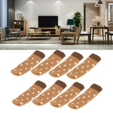 24Pcs Chair Leg Protector 2 Layer Furniture Caps Covers Floor Mute Pads Mats Accessories - Extra Image