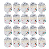 20pcs Chair Cover Flannel Material Double Thickness Elastic Reducing Noise 8cm/3.1in Foot Protectors for Home