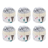 20pcs Chair Cover Flannel Material Double Thickness Elastic Reducing Noise 8cm/3.1in Foot Protectors for Home