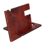 Desktop Phone Storage Bracket Tablet Stand Holder for Home Living Room Bedroom Study - Close-Up Angle