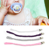 Baby Pacifier Clip Pacifier Chain DIY Baby AntiLost Pacifier Clip Pacifier Antidrop Clip(Style 1 ) - Extra Image
