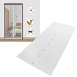 Magnetic Door Curtain Automatic Closing AntiMosquito Door Screen for Bedroom Kitchen(White )