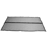 Magnetic Door Curtain Automatic Closing AntiMosquito Door Screen for Bedroom Kitchen(Black ) - Side View