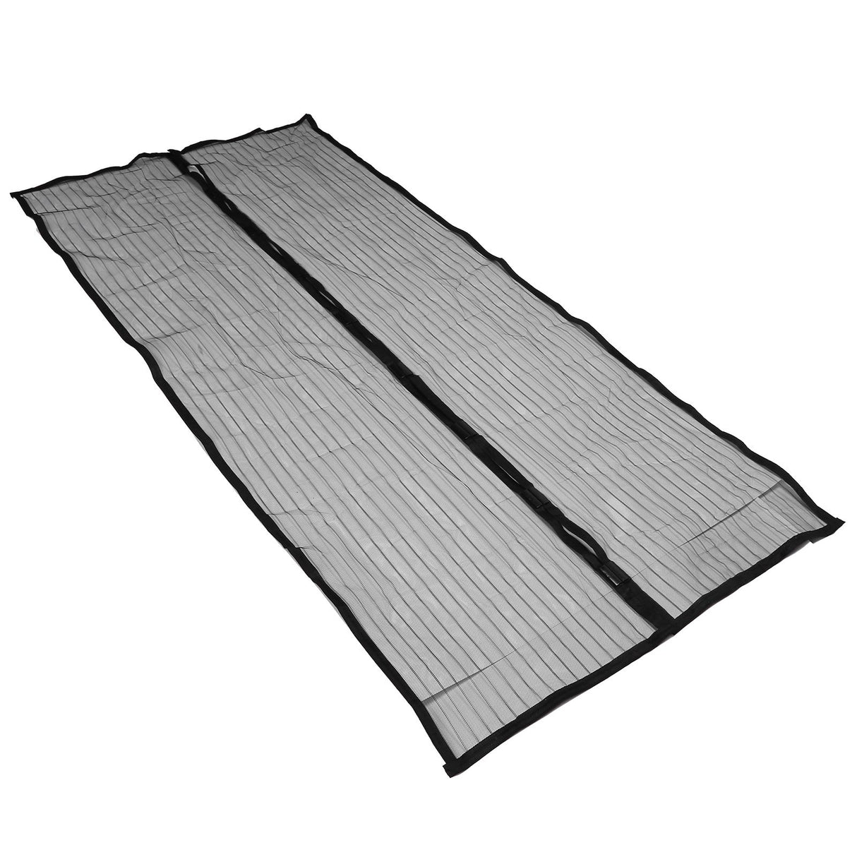 Magnetic Door Curtain Automatic Closing AntiMosquito Door Screen for Bedroom Kitchen(Black )