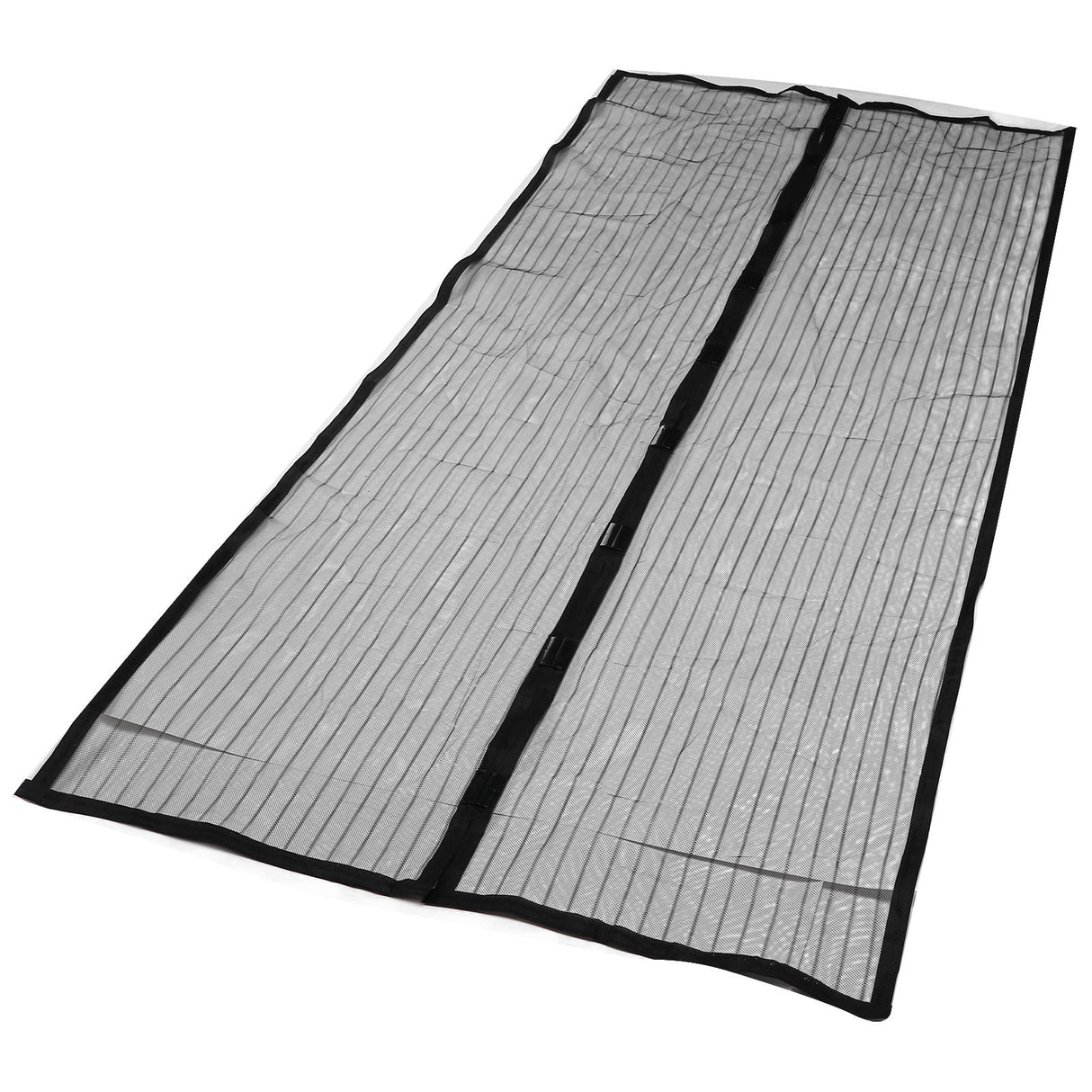 Magnetic Door Curtain Automatic Closing AntiMosquito Door Screen for Bedroom Kitchen(Black )